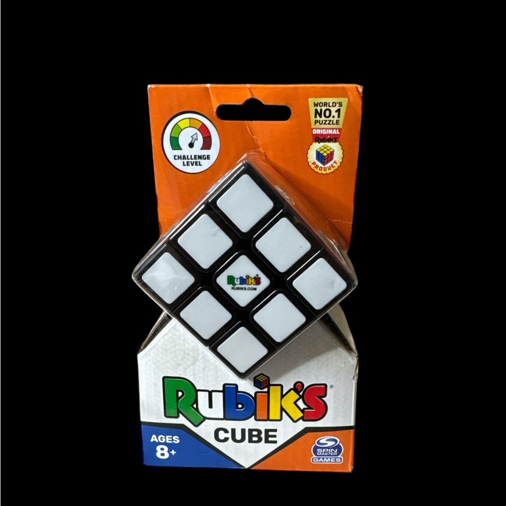 Rubiks Cube Puzzle Game by Spinmaster Games. Approximately 2.5”. (G)